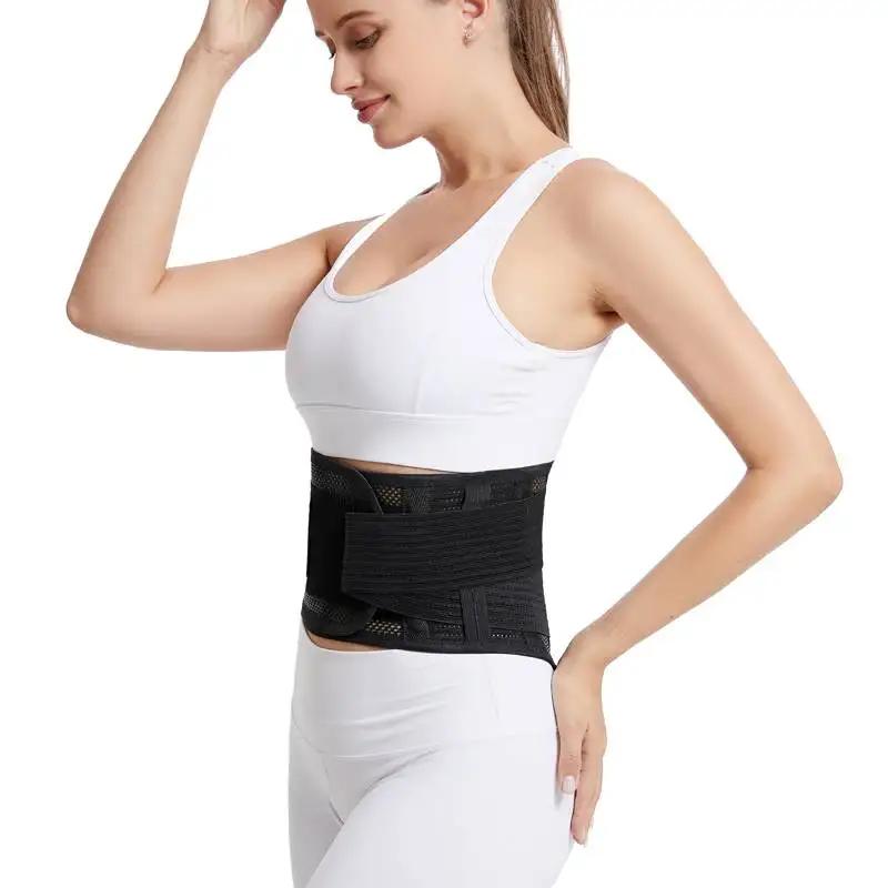 Breathable Back Brace Adjustable Lumbar Support Belt For Lower Back Pain Relief Sciatica Waist Support
