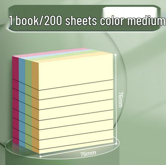 Blocos de Notas Adesivos para Uso no Escritório e por Estudantes - Tiras de Notas Adesivas para Marcar e Organizar