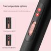 Yamei 6-in-1 Ceramic Curling Iron Set: 25mm Water Wave & Gourd Barrel Interchangeable Heads.
