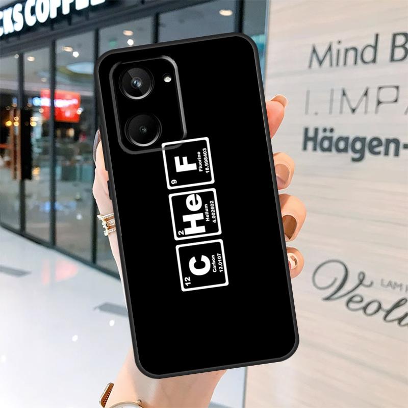 Cooking Chef Case For Realme 15 Pro 14 13 11 12 Pro Plus GT7 GT6 C55 C51 C53 C35 C33 C61 C65 C67 C71 C75