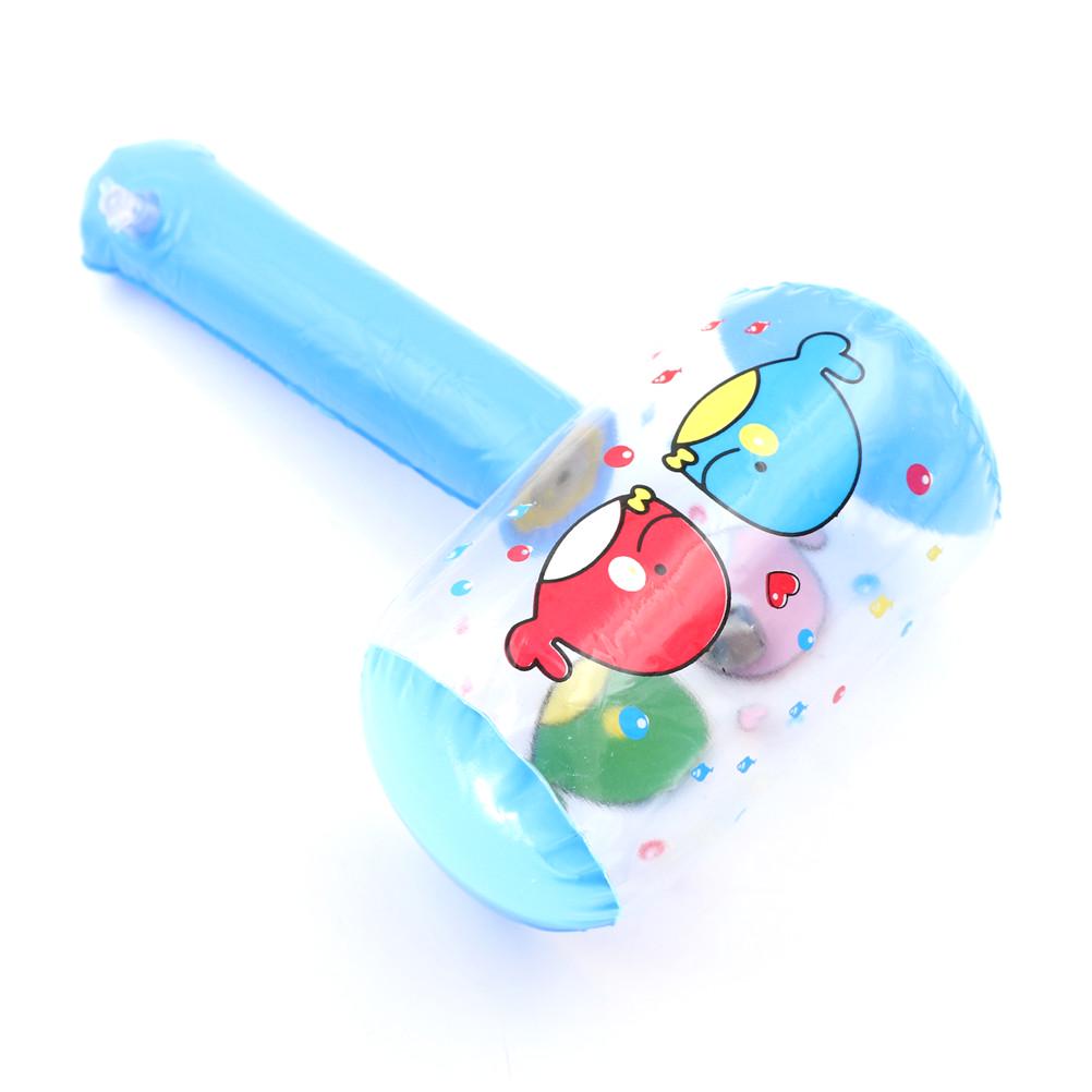 O martelo inflável do ar do martelo dos desenhos animados com sino caçoa brinquedos da explosão das crianças