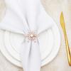 Xmas,Party,Wedding Silvery Napkin Holders Napkin Ring Christmas Supplies Napkin Buckle Table Decor