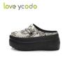 Жіноче повсякденне взуття Модне повсякденне на товстій підошві Водонепроникна платформа Зручне весна літо осінь осінь Студентська мода повсякденне взуття
