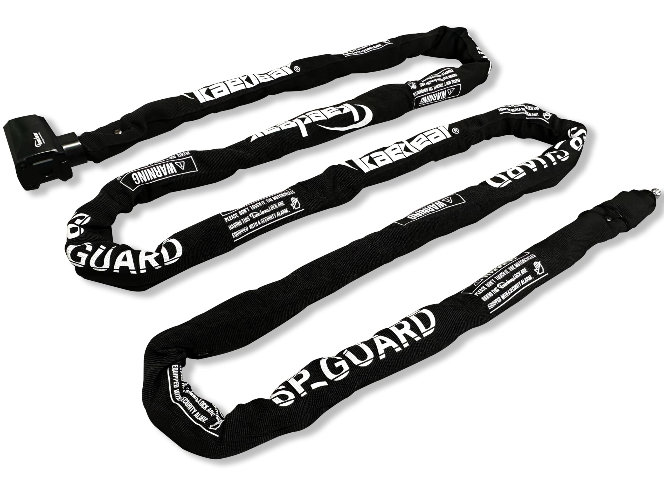 

Kaedear Bike Lock Chain Square 1000mm 8mm SP 2T Tensile Opposed Key Key Duplication Security Level Lock, Keyed, Anti-Theft, Chain, Long, Diameter, чёрный