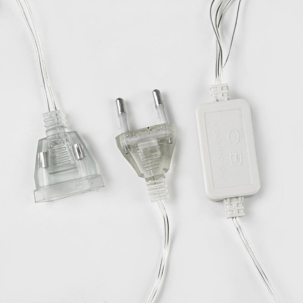 Transparent Reindeer LED String Lights