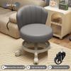 Adjustable Rolling Stool for Kids: Walk Learning, Shoe Changing, Grout Cleaning, Silent Mopping, with Wheels