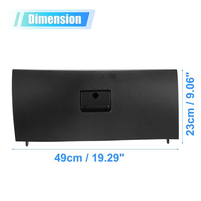 Car Console Glove Box Door Cover Plastic Glove Garbage Box Lid For Jetta A4 Mk4 Bora Wagon 1J1857121A Black Automobile Console