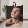 Tom Holland Warm Blanket For Living Room  Funny Throw Blanket Spring Travel Car Flannel Bedspread