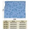 Snoopys Blue Space Astronaut Pattern Blanket Cover Flannel Throw Blanket Bed Sofa Printed Soft Warm Bedsprea,