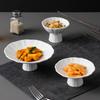 High-Value Dessert Trays, Hotel Creative Snack Plates, Tall Plates, Home Dessert Bowls, Assorted Ice Cream Bowls