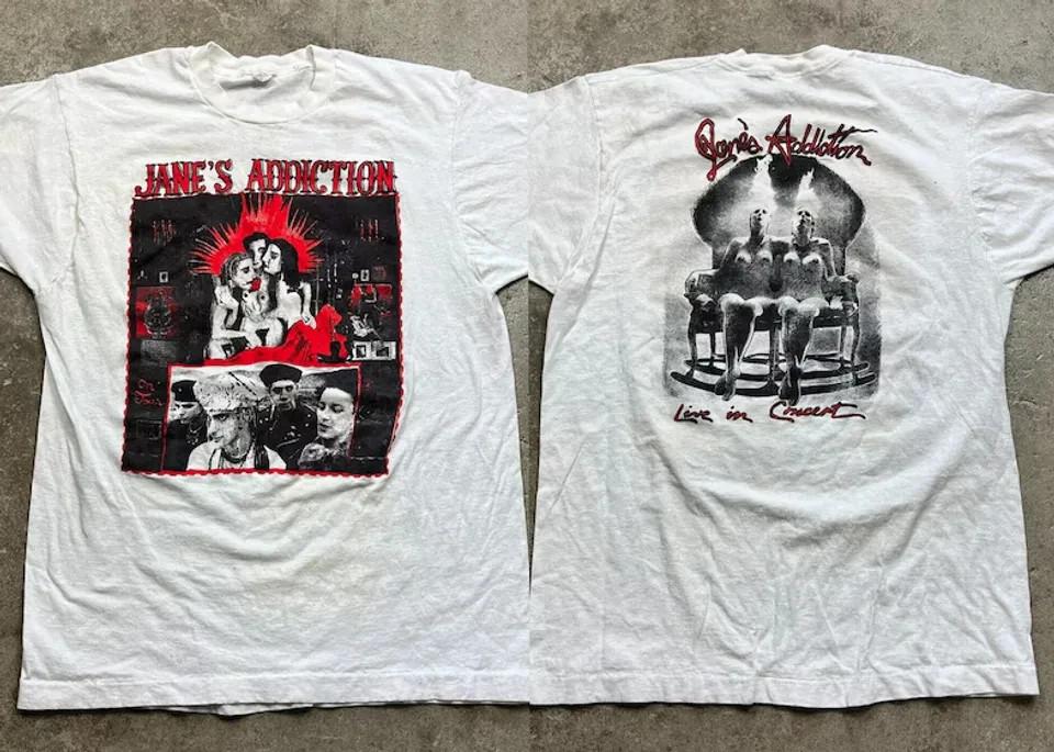 1990s Jane's Addiction Live In Concert Unisex T-Shirt Heavyweight T-shirt