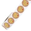 50-500pcs Round Gold Foil Thank You For Your Order Stickers 1 Inch Wedding Pretty Gift Cards Envelope Sealing Label Stickers
