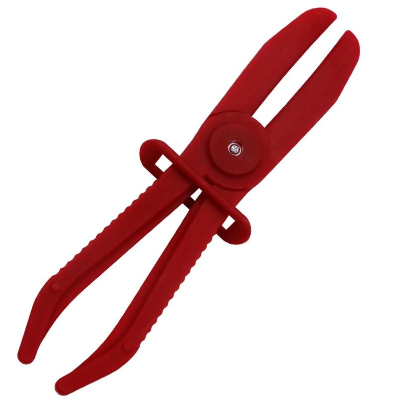 Schlauchklemmenzange Werkzeug Brems- Kraftstoff- Wasserleitungs-Klemmenzange für Autoreparatur Schlauchklemmenentfernung Kunststoff Ölleitung Schneidzange