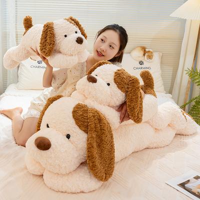 Large Dog Pillow Plush Toy Doll Teddy Dog Doll Children's Soothing Ragdoll Birthday Gift