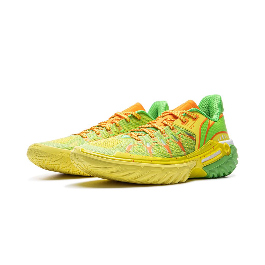 Li Ning Jie Ao 2 Amortyzacja Antypoślizgowe Odporne na Ścieranie Sprężystość Niskie Outdoorowe Buty do Koszykówki Męskie ABFV013-8