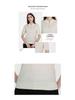Women's Retro Flower Button Knit Polo Top - Machine Washable Wool, Short Sleeve, Lapel Collar for Autumn/Winter