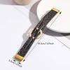 Wide Wrap Leopard Print Leather Bracelets Magnetic Snap Circle Cross Bracelet  for Women