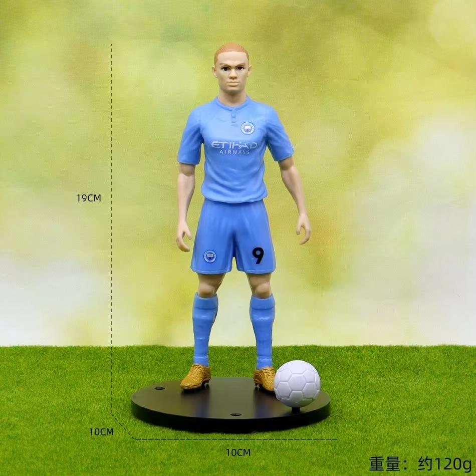Model Car Accessories New Football Star FIFA C.Ronaldo Messi Mbappe Number 10 Jersey Desktop Dolls Ornament Football Fans Gifts