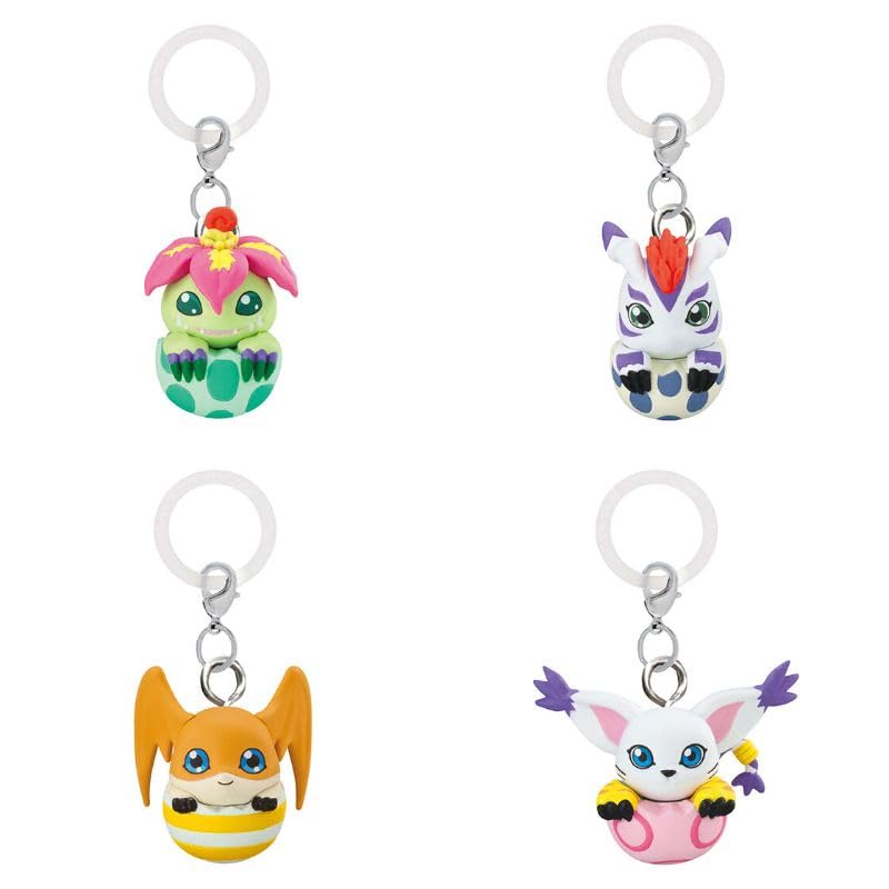 Digimon Adventure Marker Accessories [Complete Set of 8] Gacha