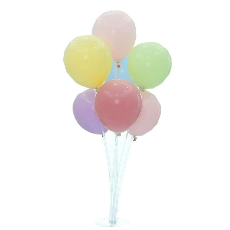 Table Floating Balloon Decoration Set, Wedding Room Birthday Arrangement, Base Splicing Support Rod, Balloon Desktop Bracket Pole
