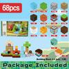 My Magnetic Block World: Primeval Forest Series Educational Building Cubes for Children