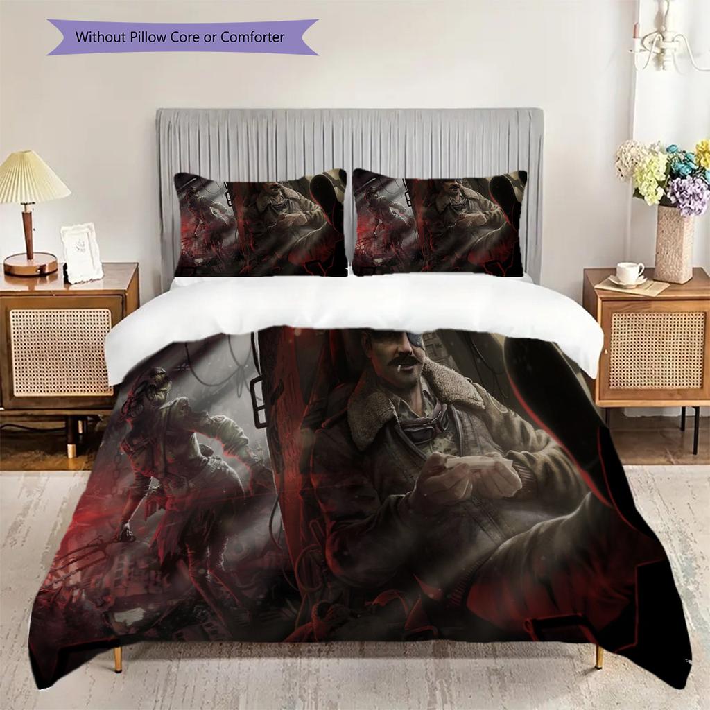 Fantasy Warrior Set Threepiece Set 1 Duvet Cover 2 Pillowcase Without Core Duvet Cover And Pillowcase Christmas Birthday Gift Bedding Set