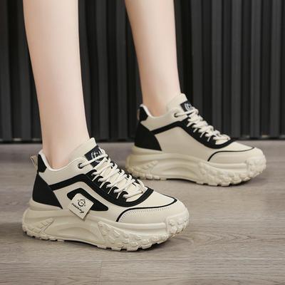 Shoes Women's Year Spring and Autumn New Casual Versatile Women's Shoes Student Little White Shoes Dad Shoes Trendy Shoes