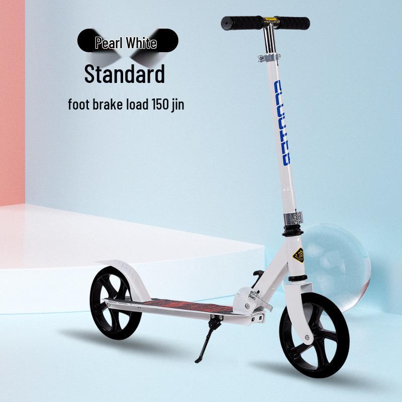 

Складной самокат для взрослых и подростков с ручным тормозом для городских поездок