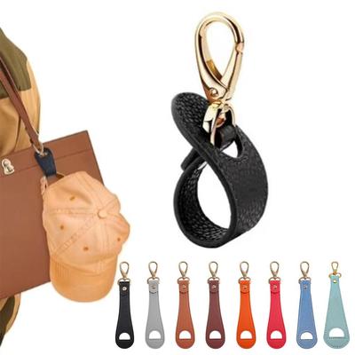 Fashion PU Leather Hat Clip Hands Free Handbag Accessories Hat Keep Clip Hat Holder Outdoor Travel