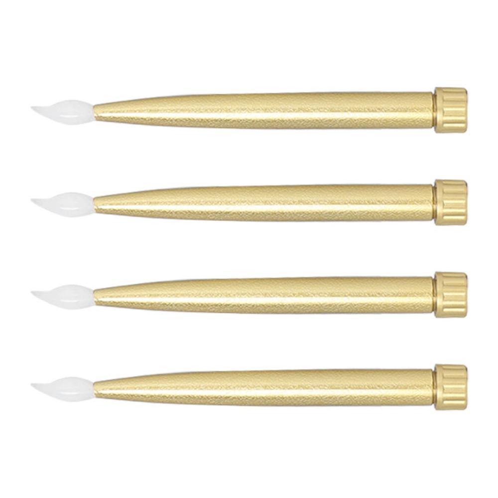 4Pcs Taper LED Candle Lamp Long Electronic Candle Lamp Classic Electronic Candle Light  Home Decor