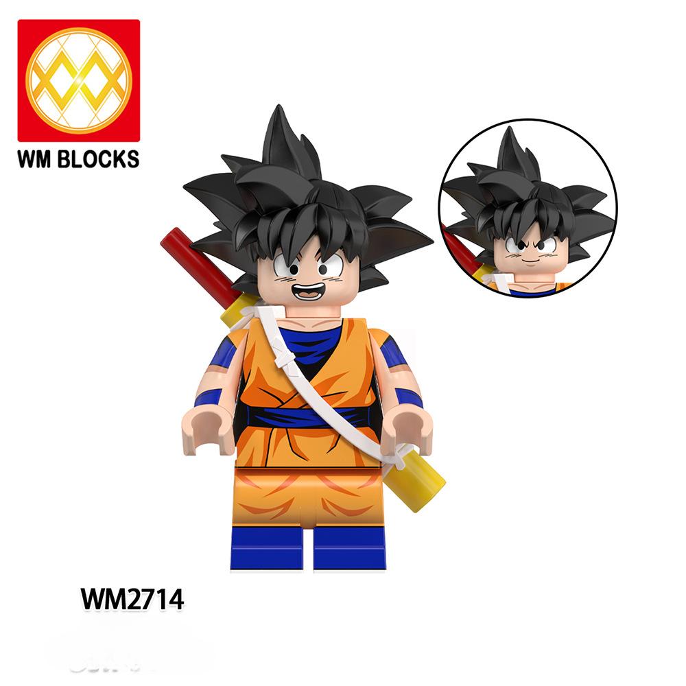 Anime Action Figures Building Blocks Educational Toys for Kids,Christmas Gift Set for Boys