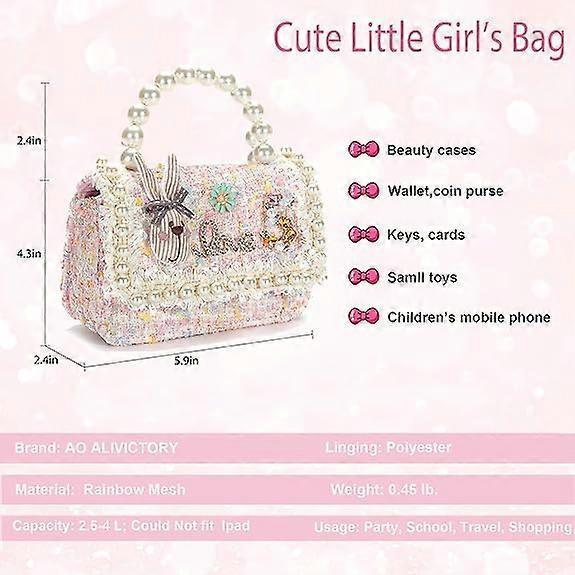 Toddler Gifts Kids Purse for Little Girls Mini Girl's Handbag Sho