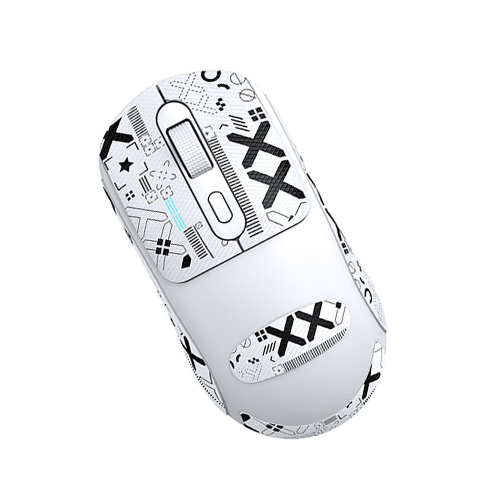 X8 Dual Mode Wireless Mouse with 500mAh Rechargeable Battery Gaming Mouse White