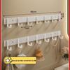 Cai Kun Punch-Free Wall-Mounted Multi-Hook Rack