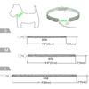 Cat Collar Necklace for Cat  Dog Kitten Neck Collar Anti-strangling Cat Decoration Necklace Puppy Kitten Ornament Pets Supplies