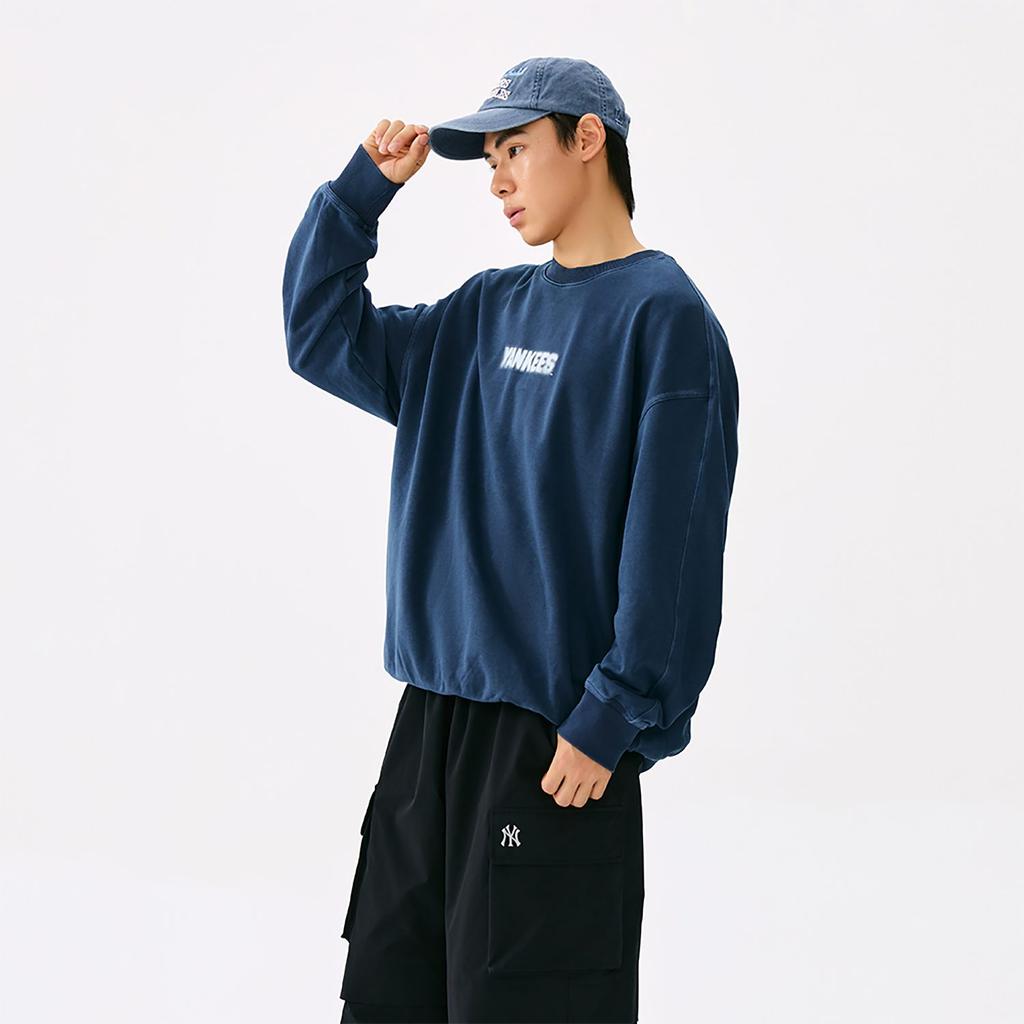 MLB New York Yankees Basic Collection FW25 Sweatshirt Unisex 3AMTB1454-50NYL