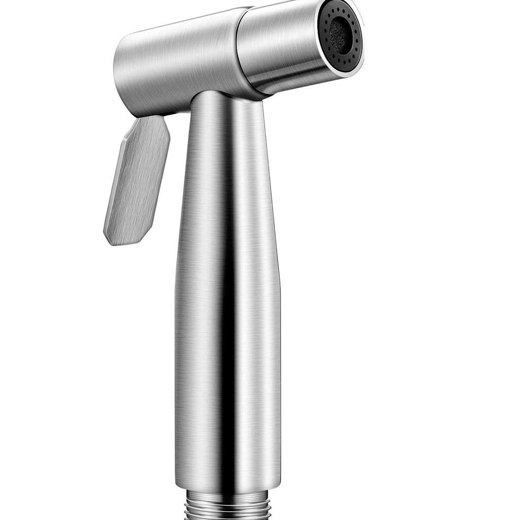 304 Stainless Steel Spray Gun Holder: Hole-Free Toilet Hook Bracket