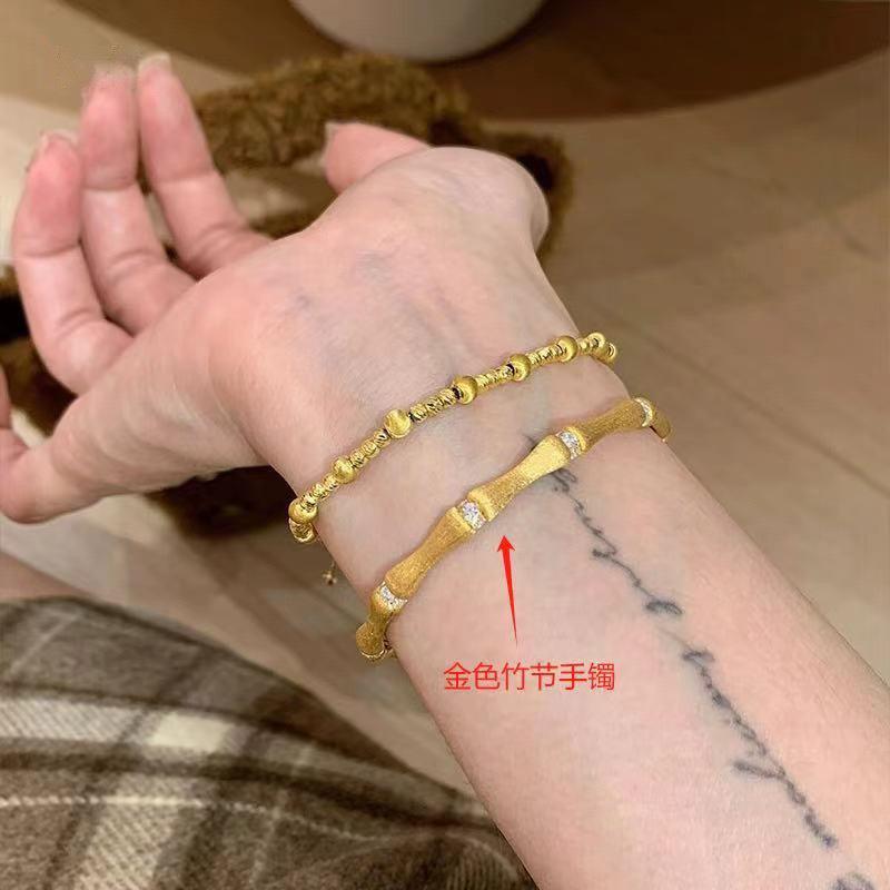 The New Spirit Snake Flash Diamond Bracelet Has a Sense of Design, Niche Temperament, Simple High-value and Versatile Retro Bracelet.