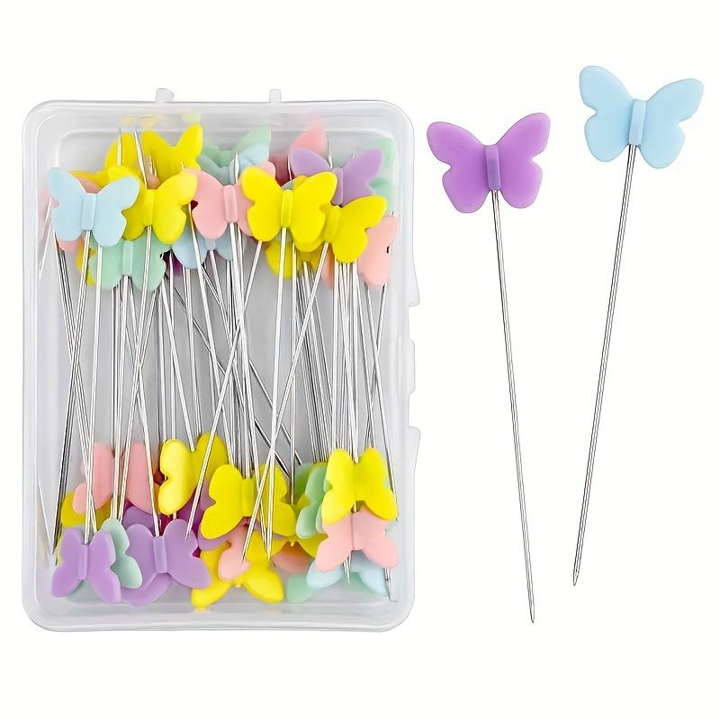 

50 шт. Лоскутные булавки Булавки для шитья Инструменты для шитья и вышивания Игла Фиксированные металлические пуговицы Булавки DIY Швейные аксессуары