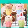 Cartoon Fruit Bunny Plush Animal Pendant Doll For Kids Gift And Decoration Bag