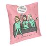 Enfermera En Apuros Doctor Nurse Medical Cushion Cover Doublesided Throw Pillow Case for Sofa Cool Pillowcase Home Decoration