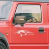 Crown Car Sticker 1 Piece Car Light Eyebrow Sticker, Bonnet