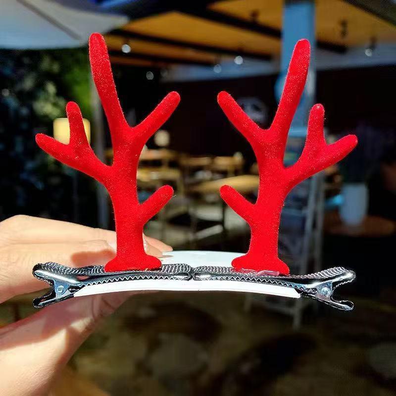 

Christmas Antler Hair Clip for Kids - Cute Korean Style Headdress