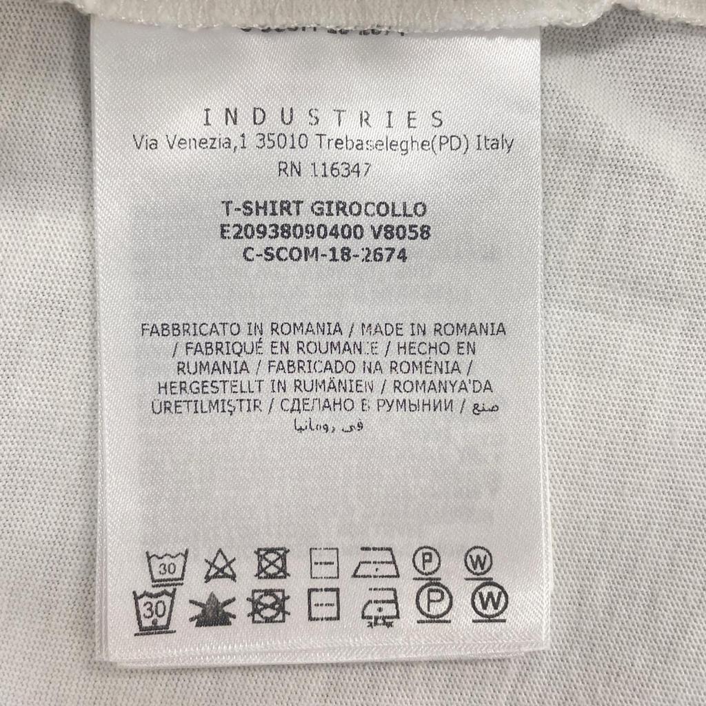 MONCLER S WOMEN Short sleeve T-shirt White Model E20938090400 V8058
