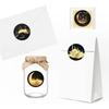 500/1500pcs Eid Mubarak Celebration Stickers, Ramadan Stickers, Islamic Festival Decorations, Muslim Holiday Labels,Ramadan Party Supplies