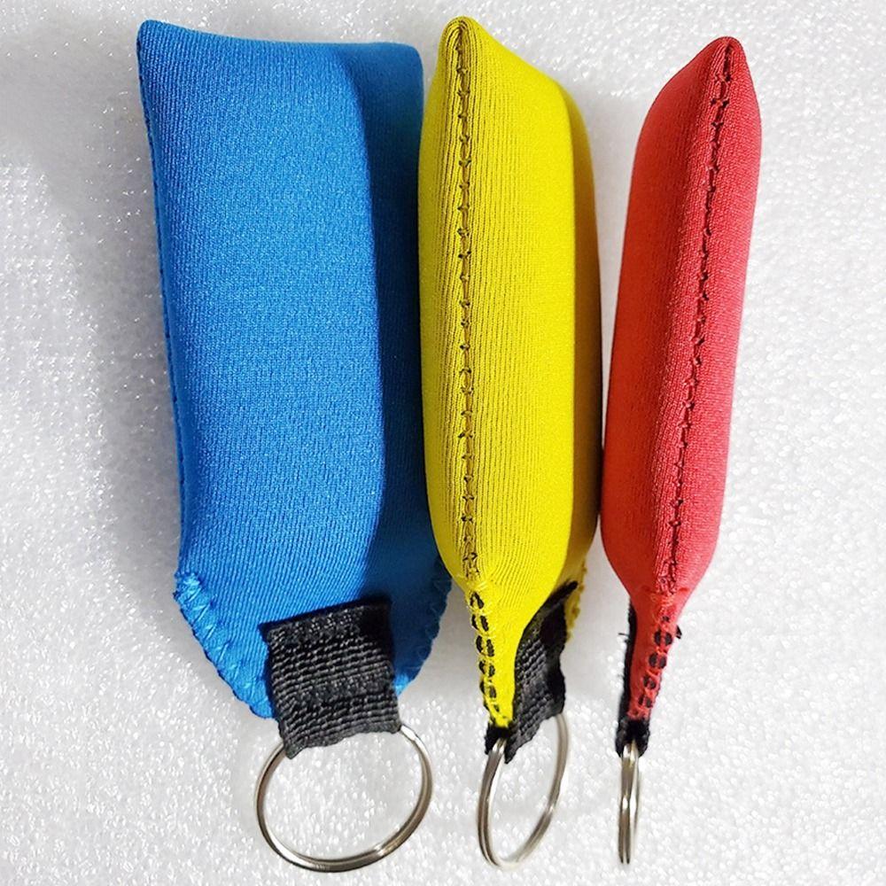 6 Colors for Swimming Water Sport Buoyant Key Fob Floating Keychain Boat Keychain Float Key Ring