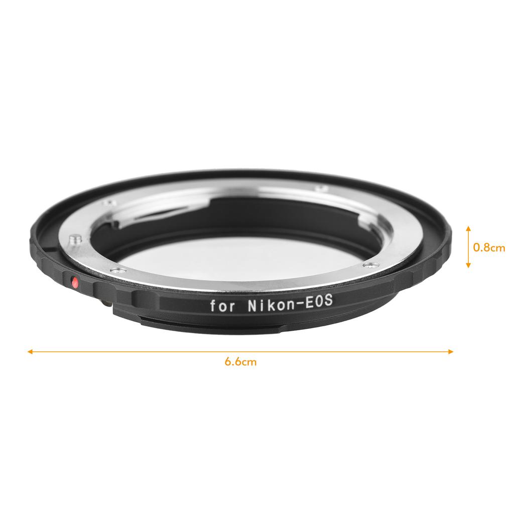 Andoer Nikon-EOS Camera Lens Adapter Ring with?Infinity Focus Replacement for Nikon F/AF AI AI-S