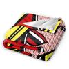 Roy Lichtenstein Pop Art Blanket  Warm Soft Street Trend Plush Throw Blanket For Home Decor Flannel Bedspread Bed Cover