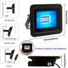 5V USB UV LED Floodlight High Power 10W 395nm UVA Floodlight Waterproof IP65 UV Fluorescent Detectionuring Equipment Light