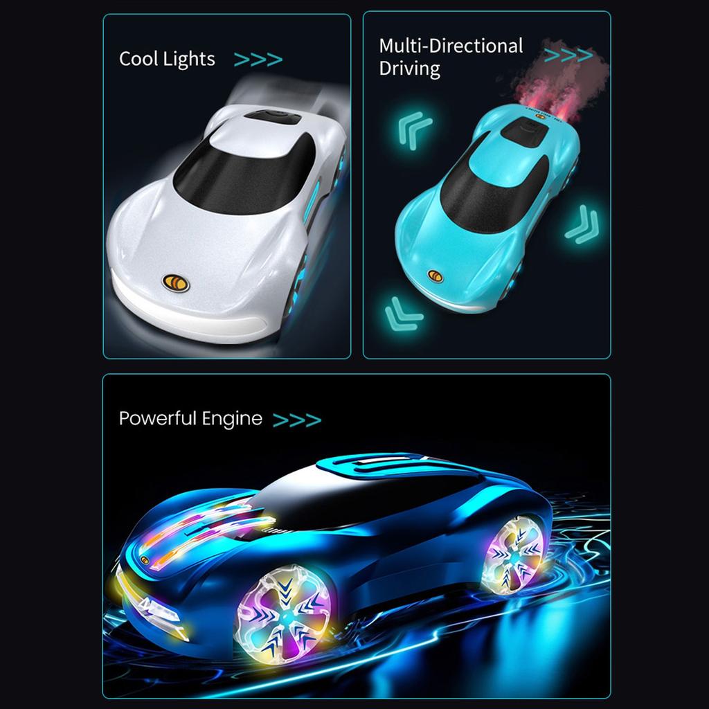 Remote control car, drift remote control stunt car with light spray and sound